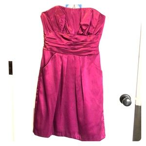 Prom/Bridesmaid/Wedding Strapless Silky Dress